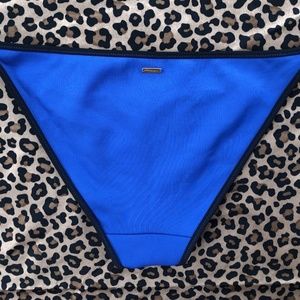 Victoria's Secret Bon Voyage Royal Blue Bottoms M